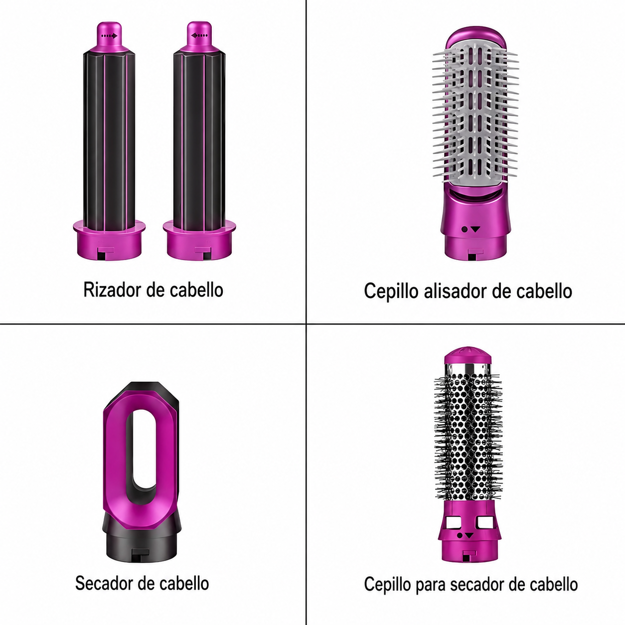 Cepillo 5 en 1 Secador  Elétrico